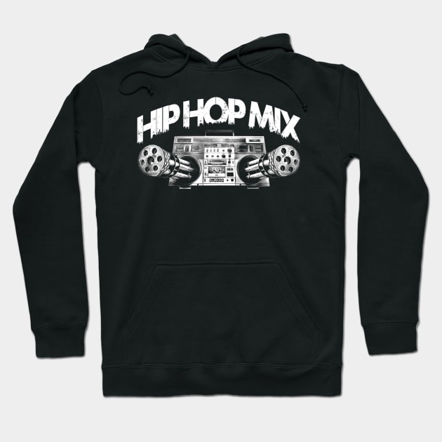 Hip Hop Mix Hoodie by TeeGo